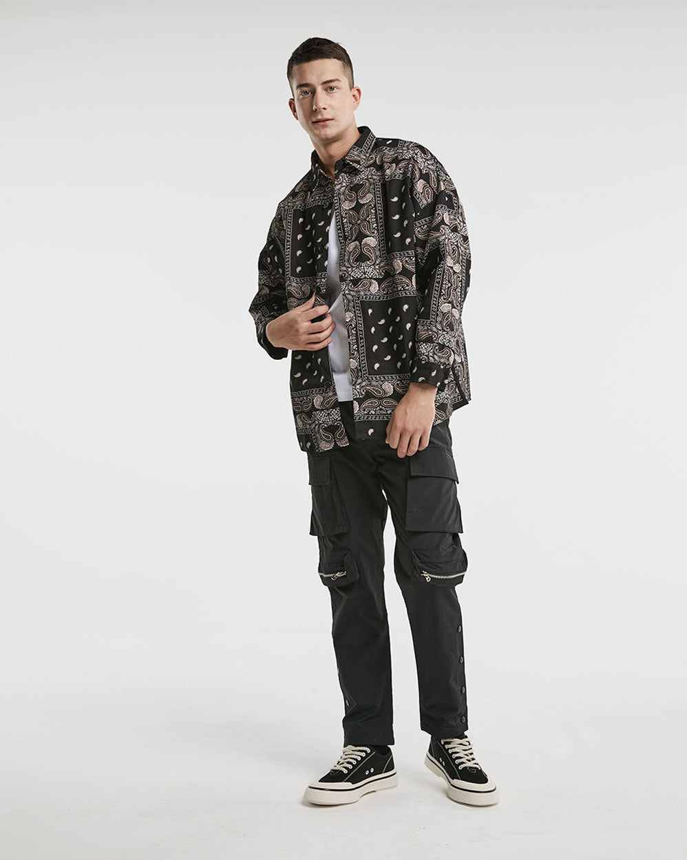 Classic Printed Jacket - Black, S image