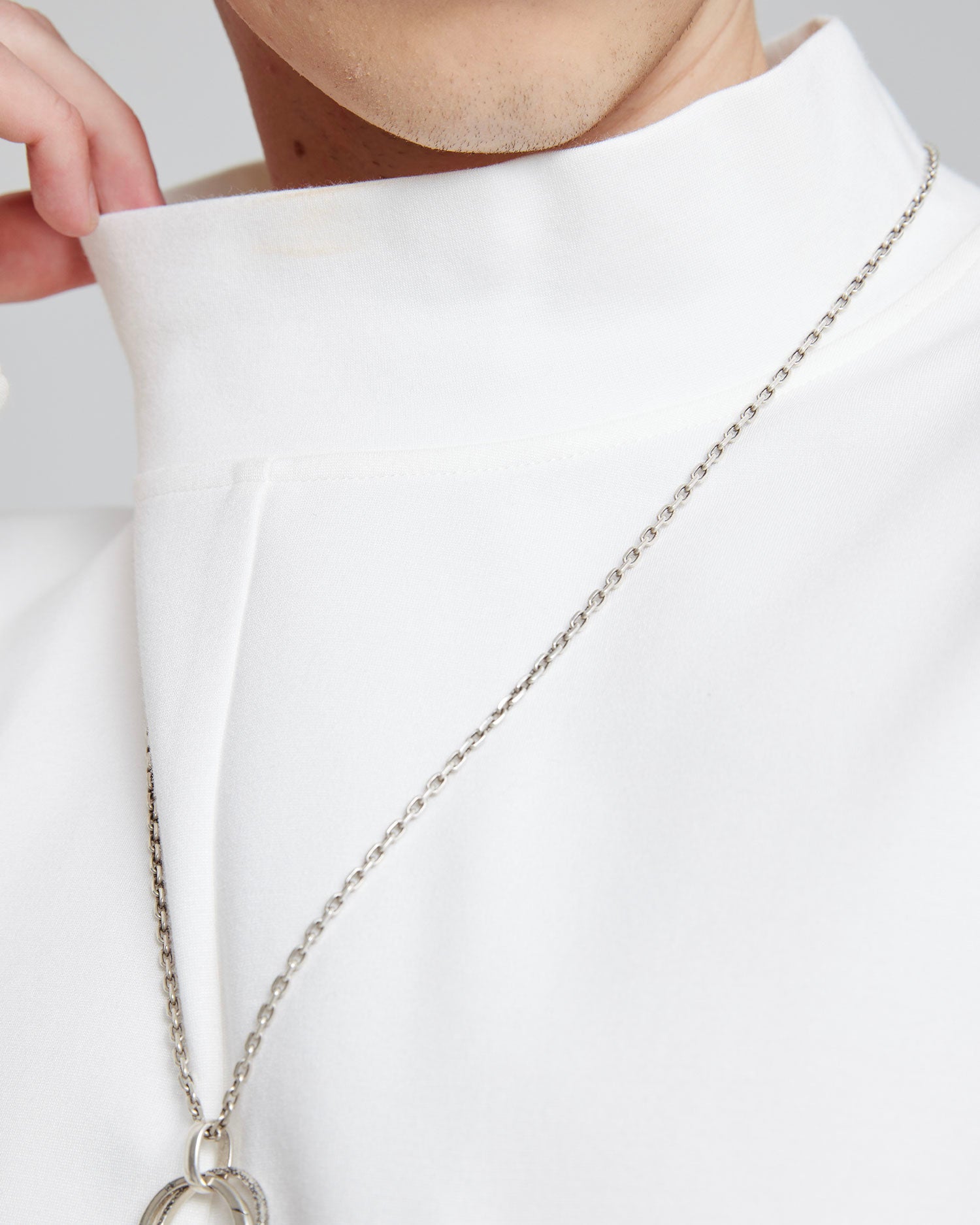 Paneled Turtleneck Tee image 3