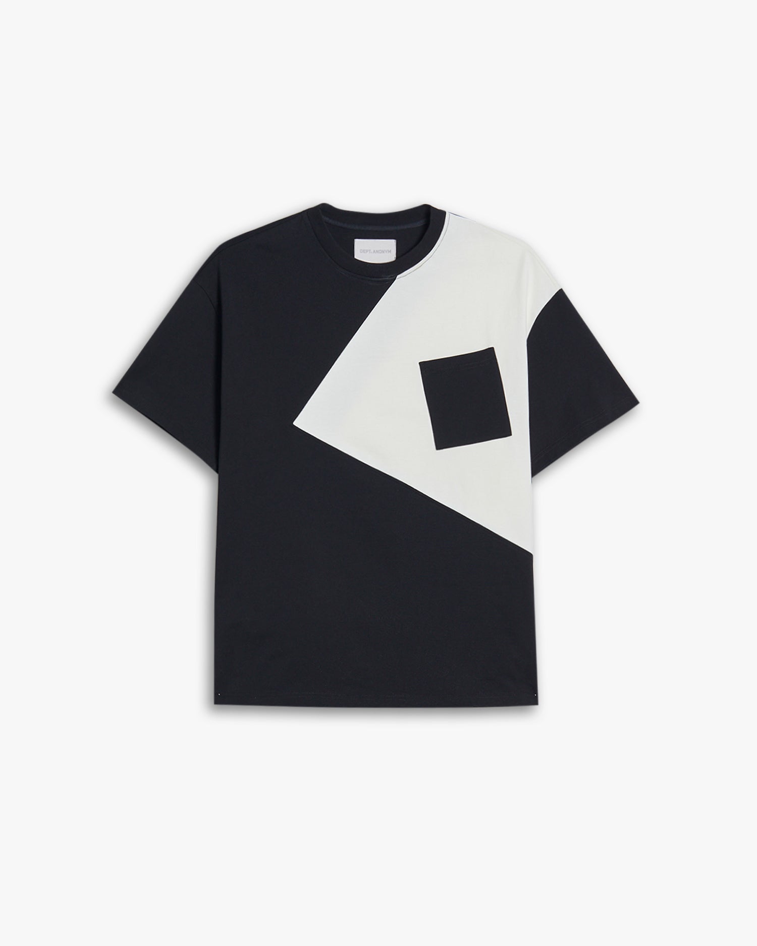 Geometric Paneled T-Shirt image 0
