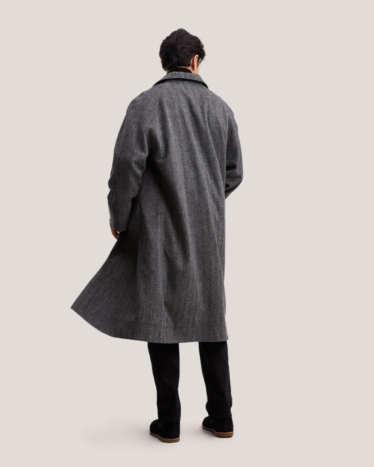 1 × Pure Wool Overcoat image 2