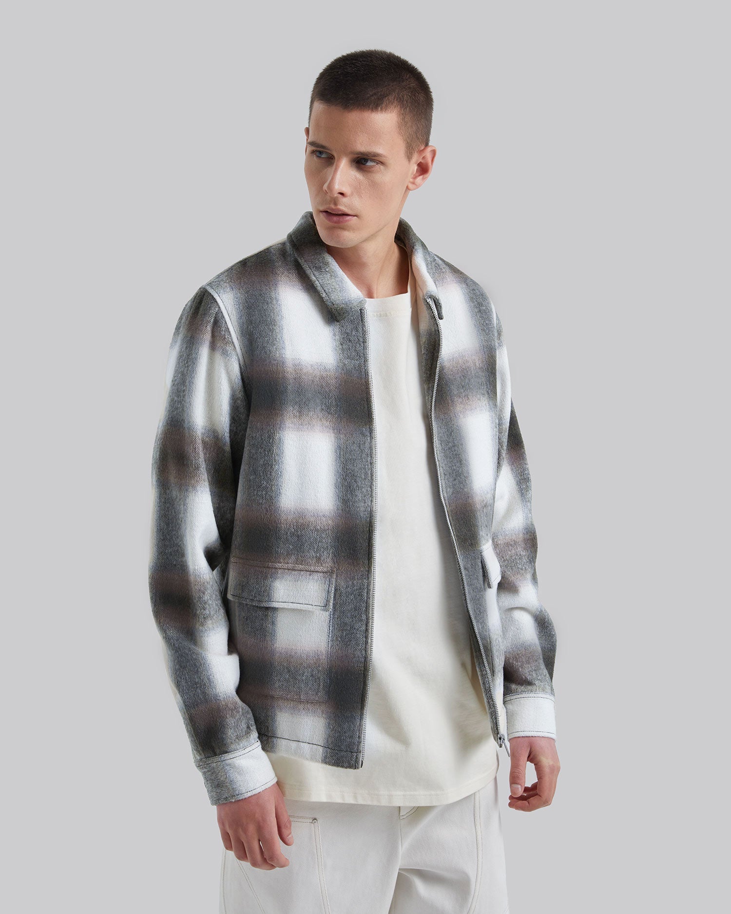 Flapped Pocket Lumber Jacket image 3