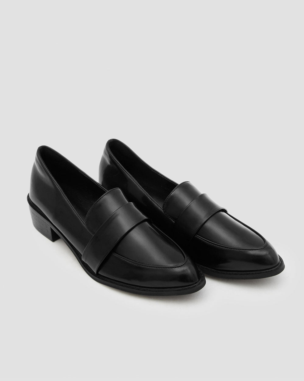 Pointed-Toe Penny Flat Shoes - Juniper, 10 image