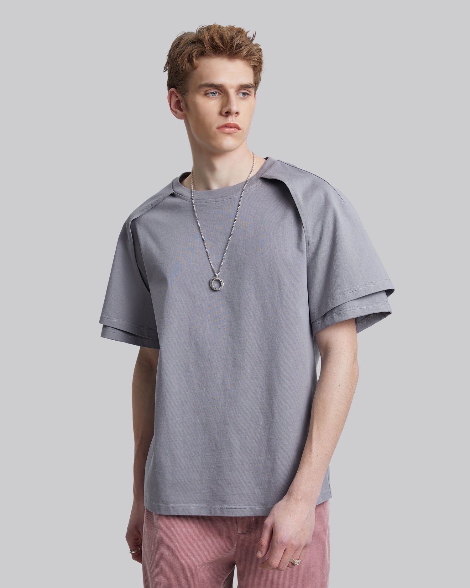 Faux Double-Layered T-Shirt image 3