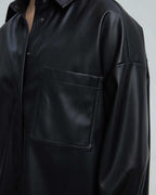 Faux-Leather Pocket Jacket image 5