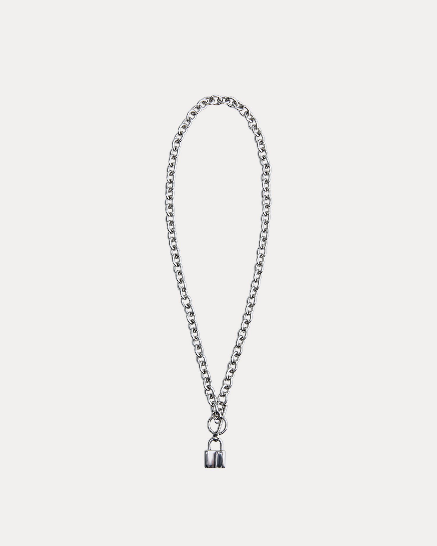 1 X Padlock Chain Necklace image 5