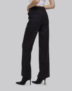 Front Slit Straight-Leg Pants image 3