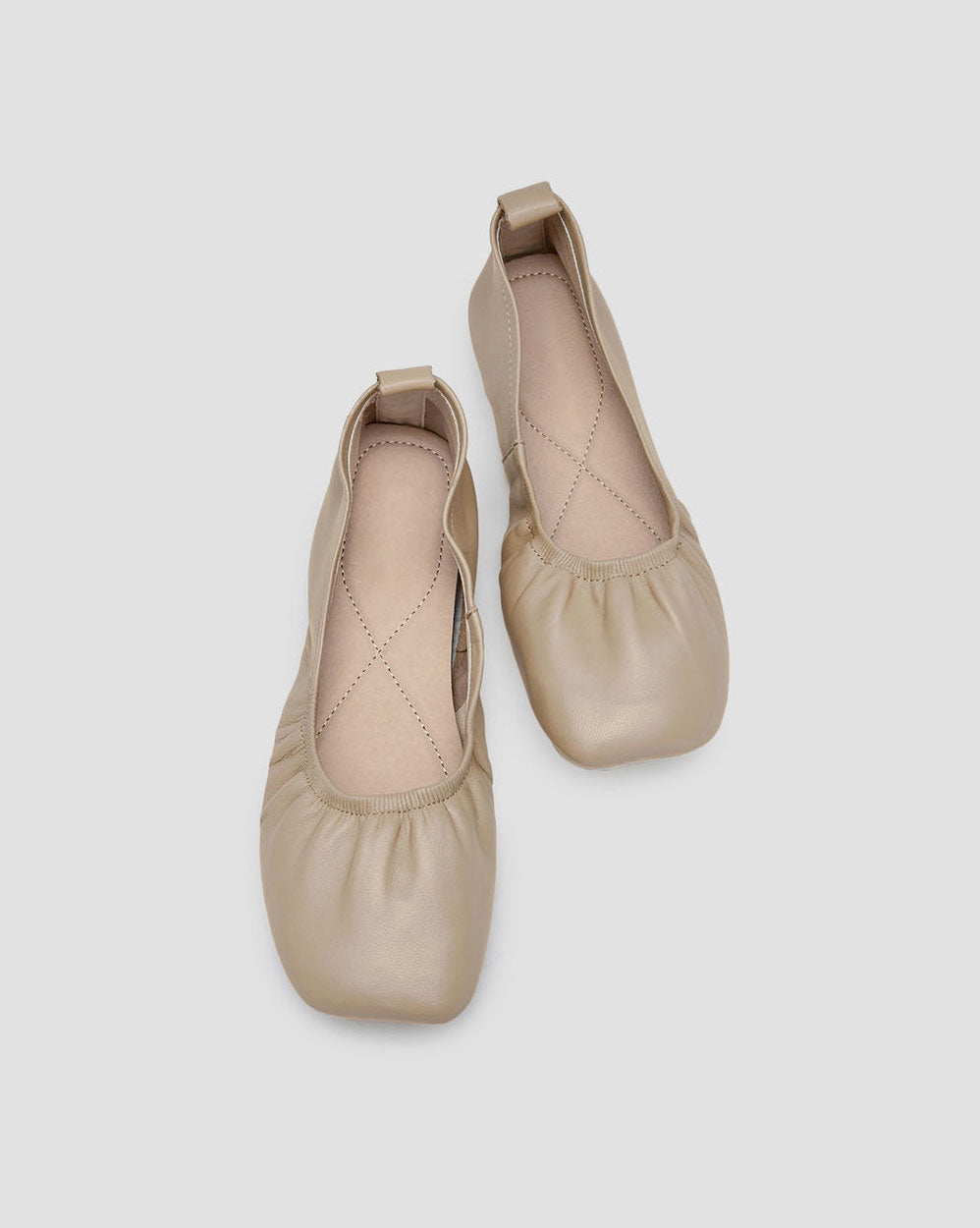 Squared Toe Flats image 1