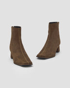 Suede Stitching Boots image 4