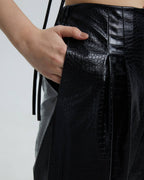 Faux Snake-Leather Pants image 2