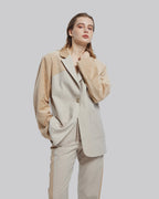 Earthy Color Panel Blazer image 2