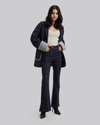 Almost-Denim Flares - Blue, S image