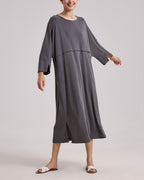 Modal  Split Midi Dress image 1