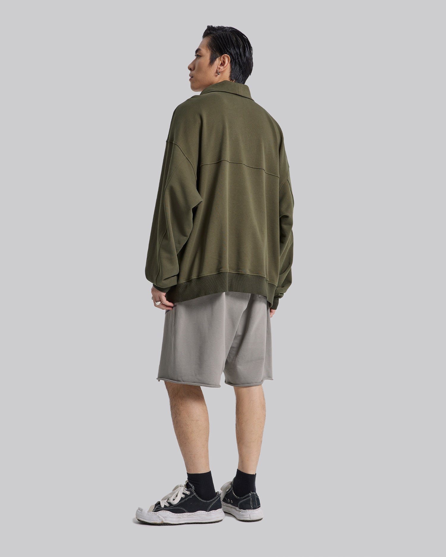 Half-Zipped Turtleneck Sweatshirt image 3