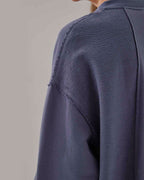 Stepped-Hem Cotton Sweatshirt image 5