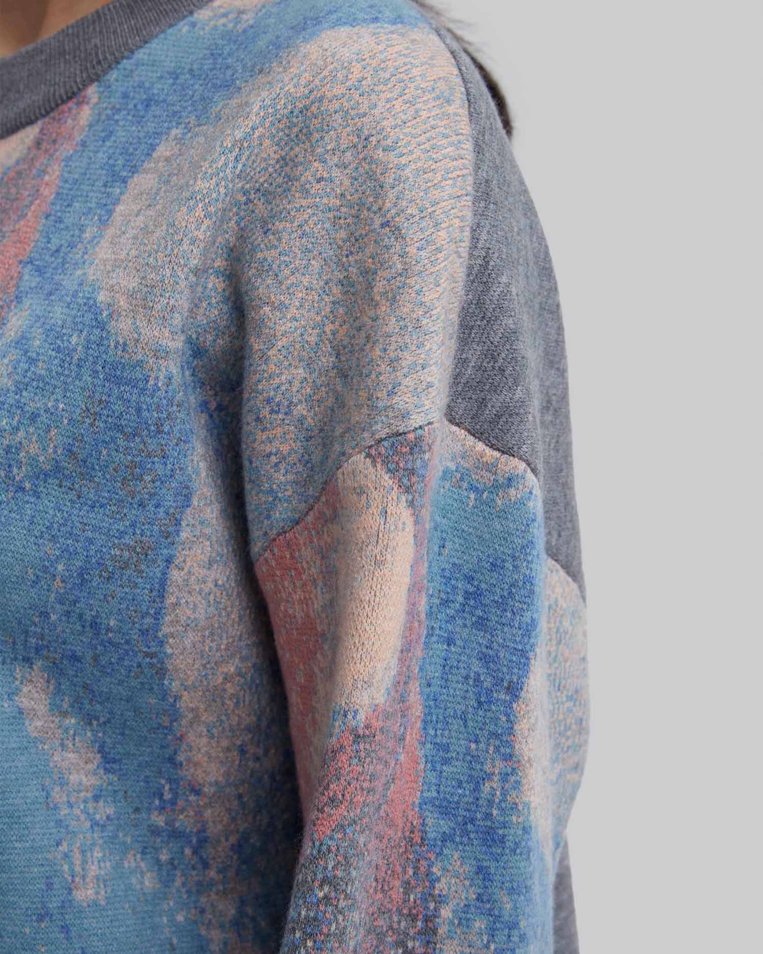 Multicolor Crewneck Sweater image 5