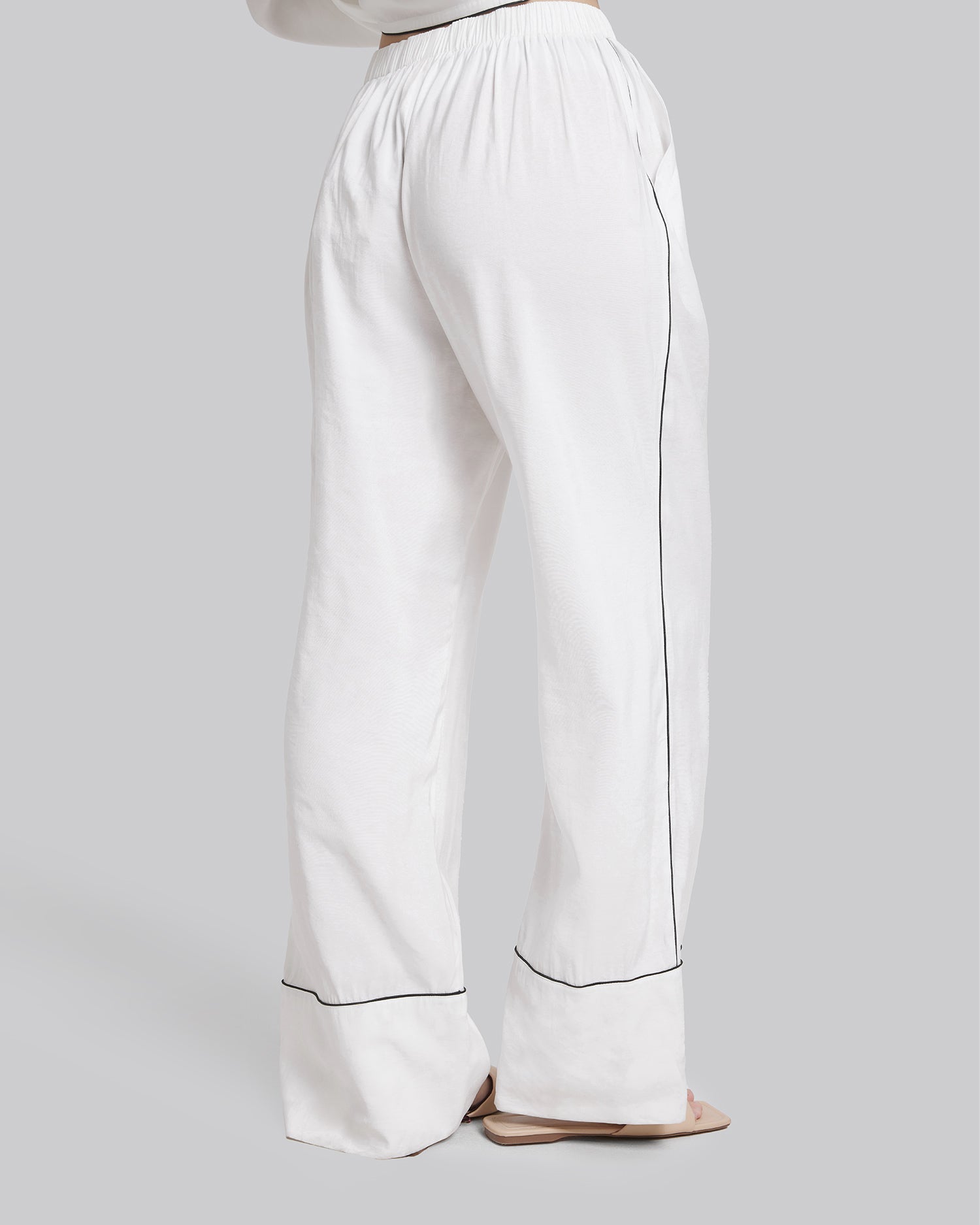 Classic Contrast Pajama Set image 4