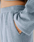 Cropped Cotton Lounge Set image 5