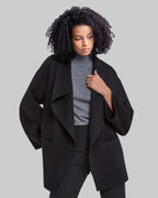 Flare Sleeved Cashmere Coat image 1