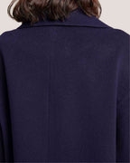 Notch Lapel Double Breasted Wool Coat image 6