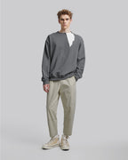 Plain Deconstruct Sweatshirt - Grey, M image