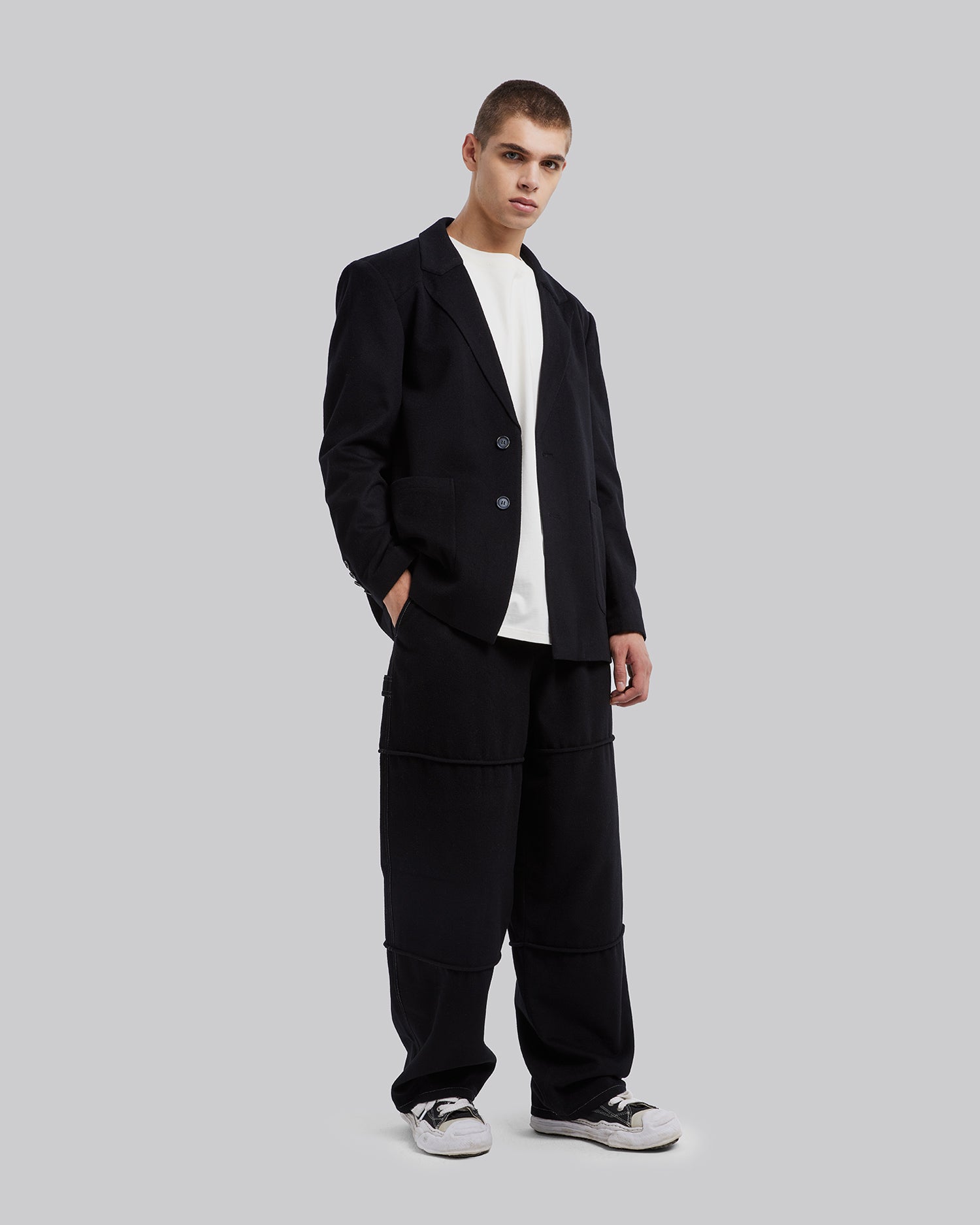 Wool Patch Pocket Blazer image 1
