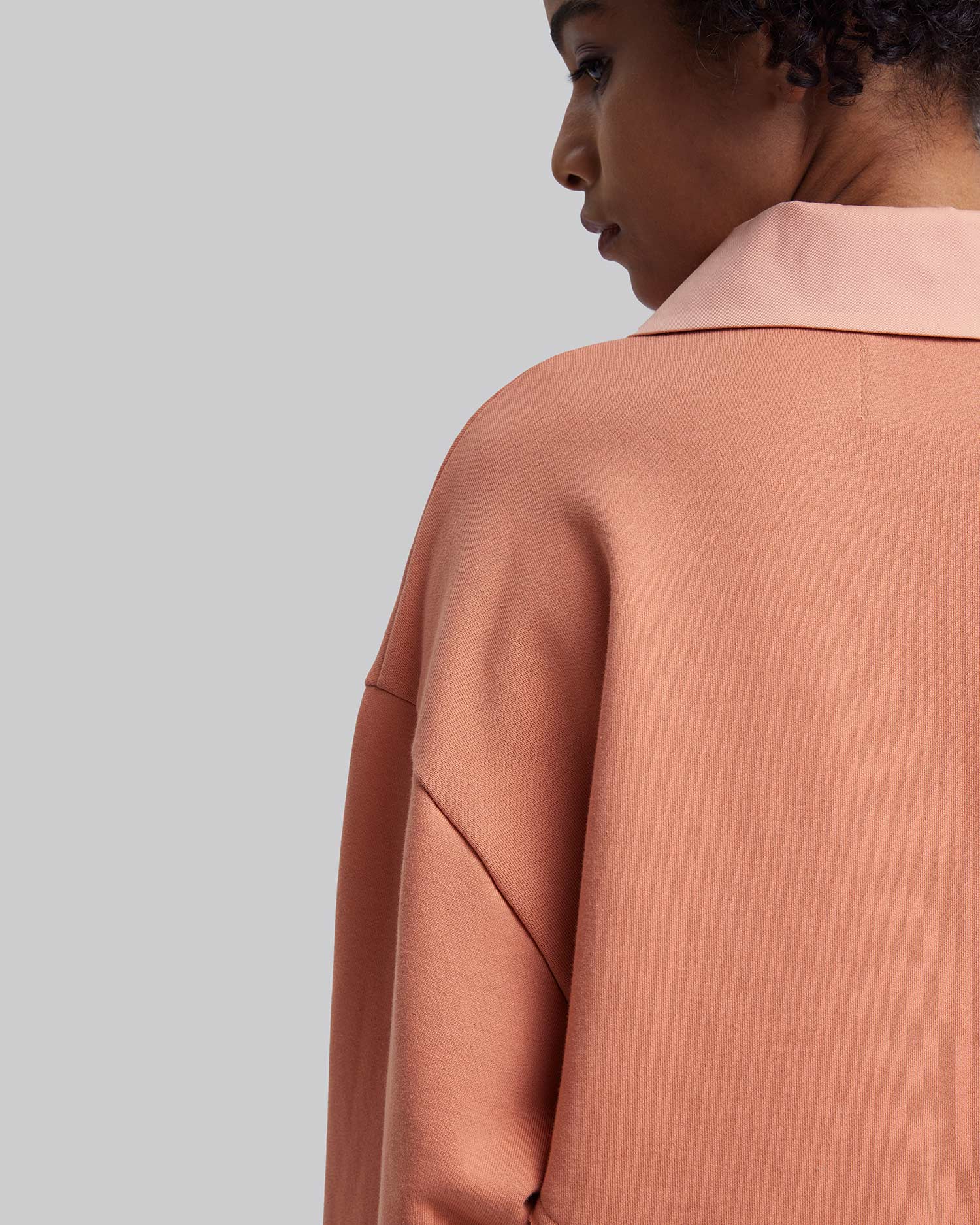 Paneled Oversize Polo-Shirt image 4