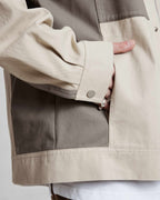 All-Cotton Paneled Jacket image 3